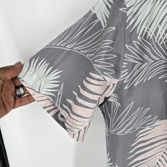 Barefoot In Paradise Shirt Men's Hawaiian XL Vintage Short Sleeve Button Up - Picture 4 of 6